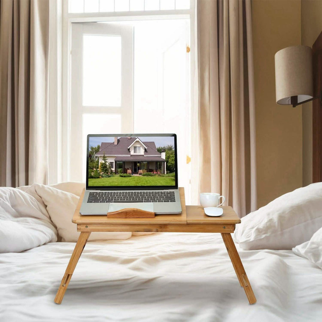 Bamboo Breakfast Serving Laptop Desk