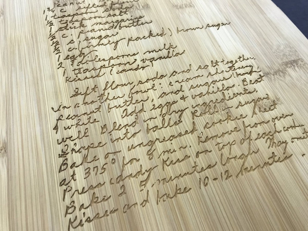 Bamboo Cutting Board Decor - Arc Shaped