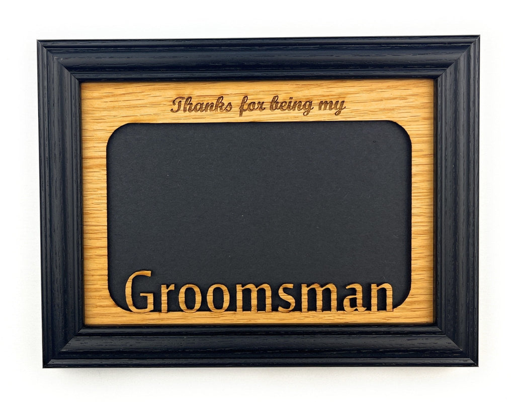 Best Man or Groomsman Picture Frame