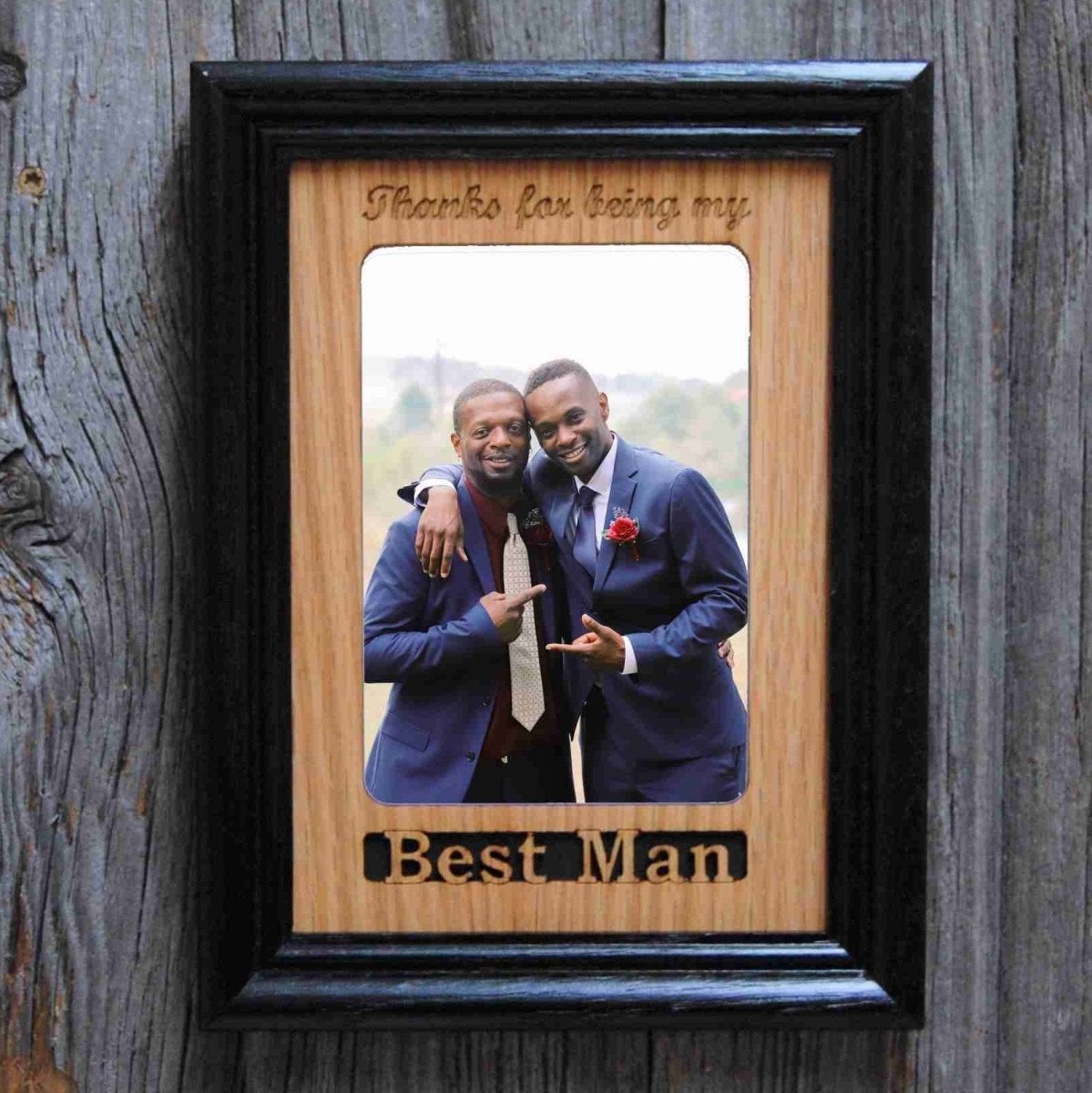 Best Man or Groomsman Picture Frame