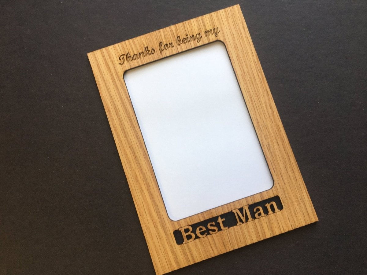 Best Man or Groomsman Picture Frame