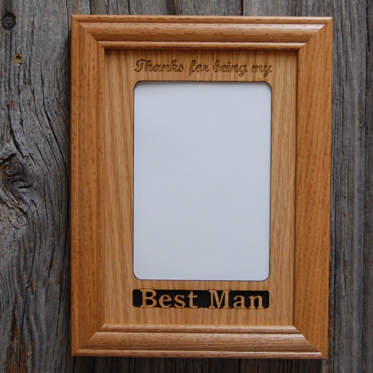 Best Man or Groomsman Picture Frame