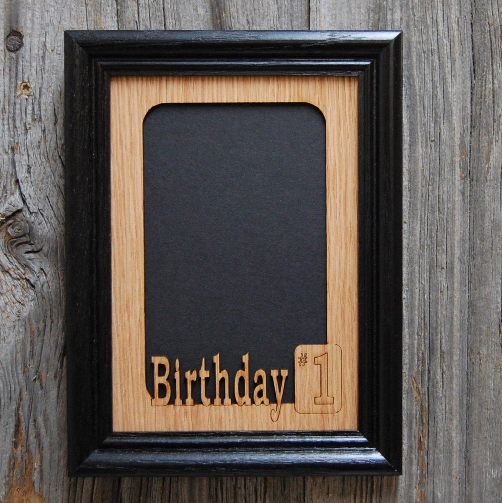 Birthday Picture Frame - 5x7 Frame Holds 4x6 Photo