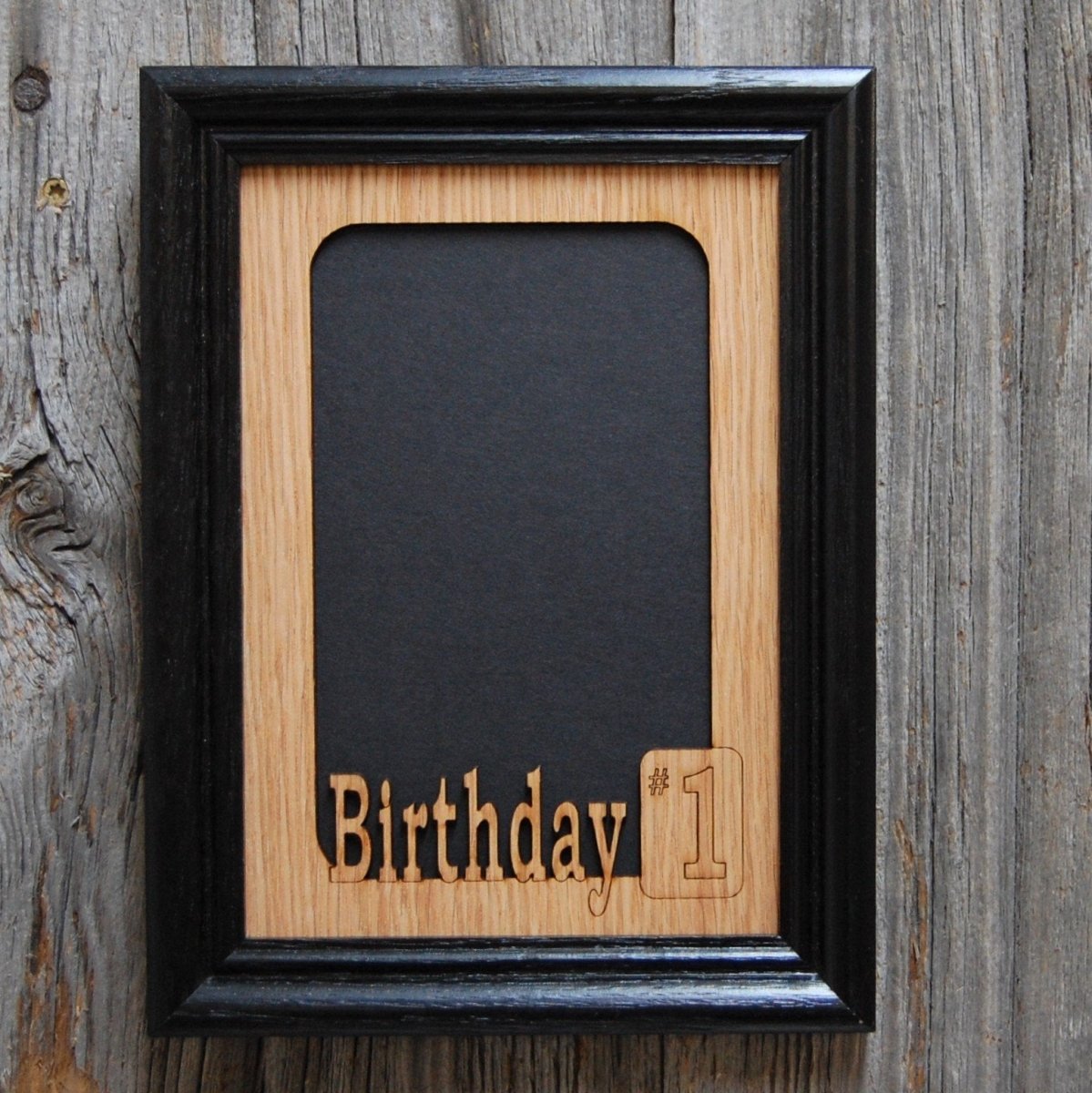Birthday Picture Frame - 5x7 Frame Holds 4x6 Photo