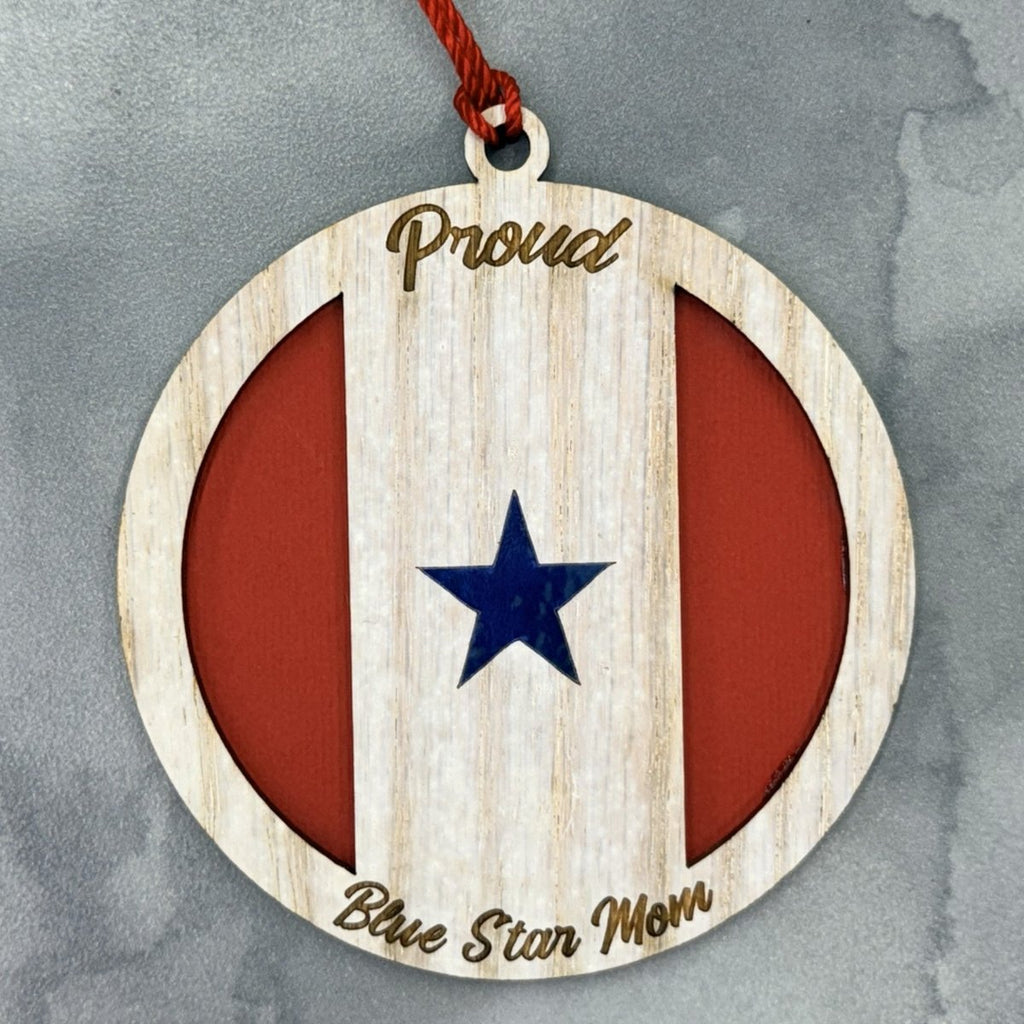 Blue Star Mom Ornament