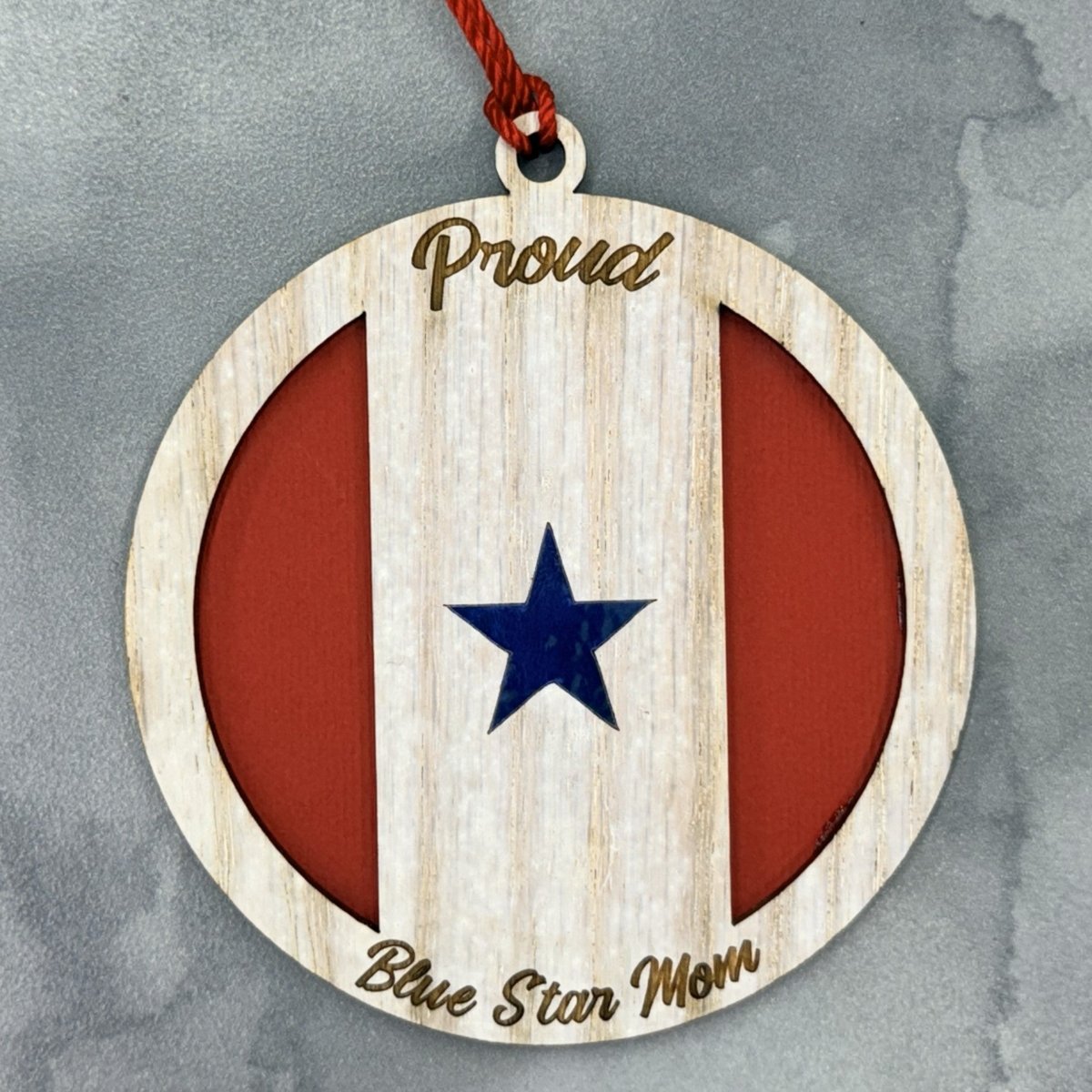 Blue Star Mom Ornament