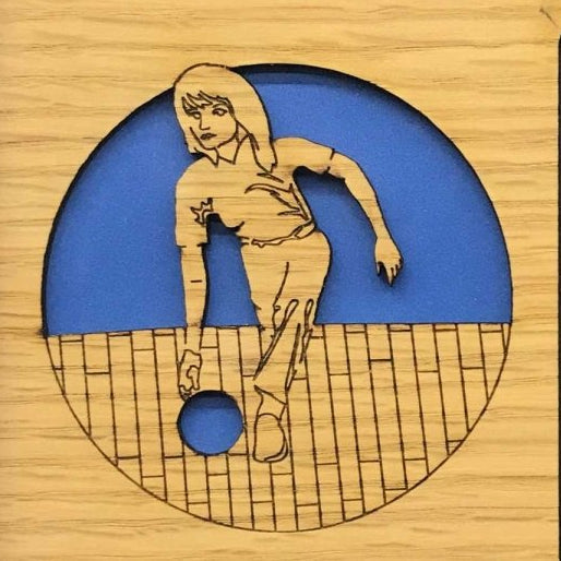 Bowling Picture Frame
