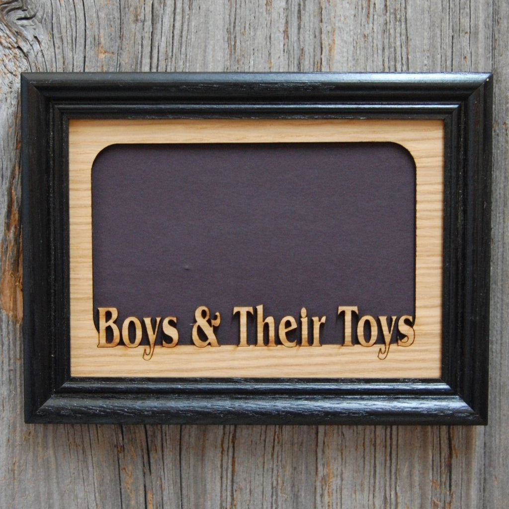 Boys & Their Toys Picture Frame
