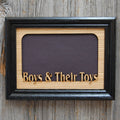 Boys & Their Toys Picture Frame