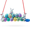 Happy Easter Decoration Easter Eggs Pendant