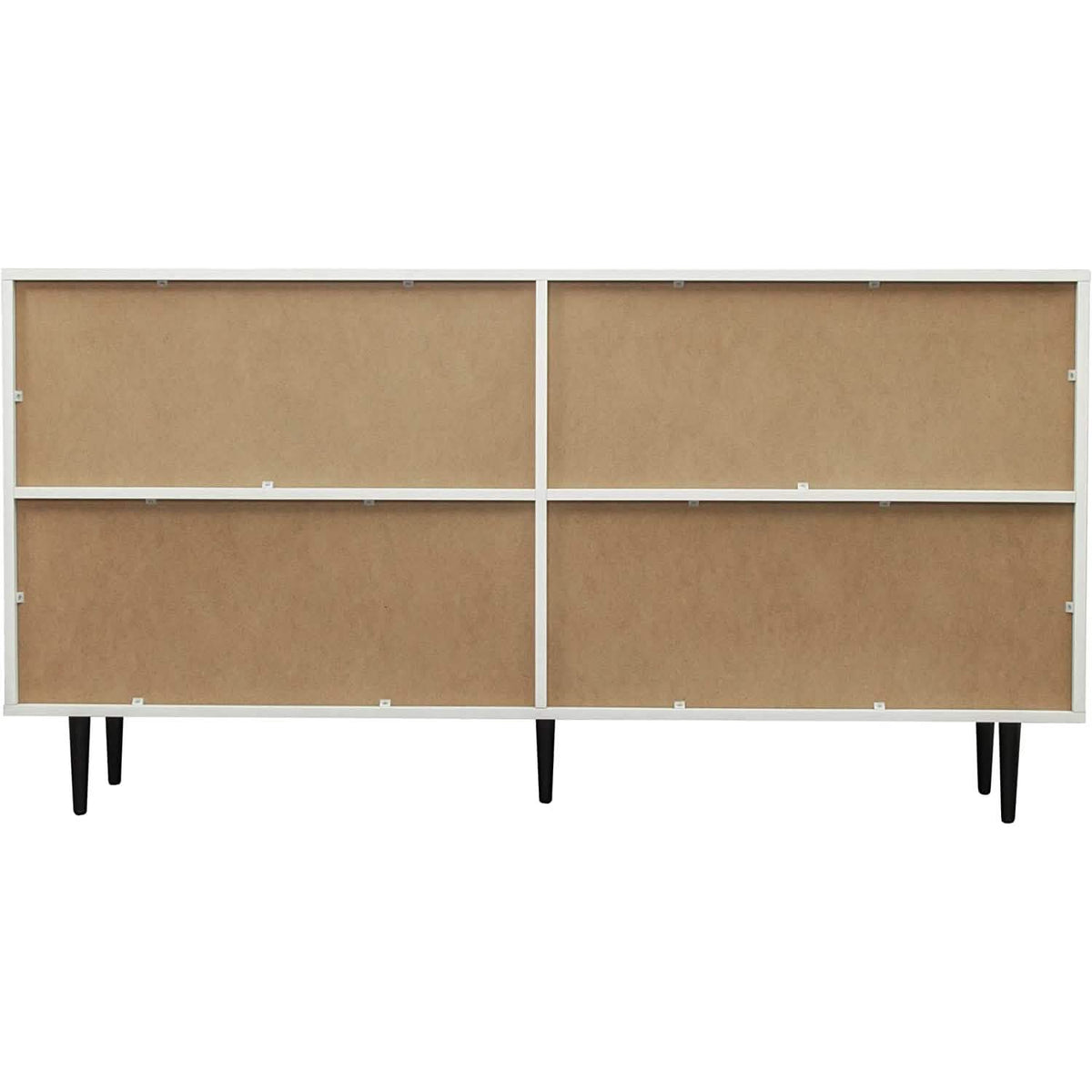 Cabinet with 2-Doors and 3-Open Shelves