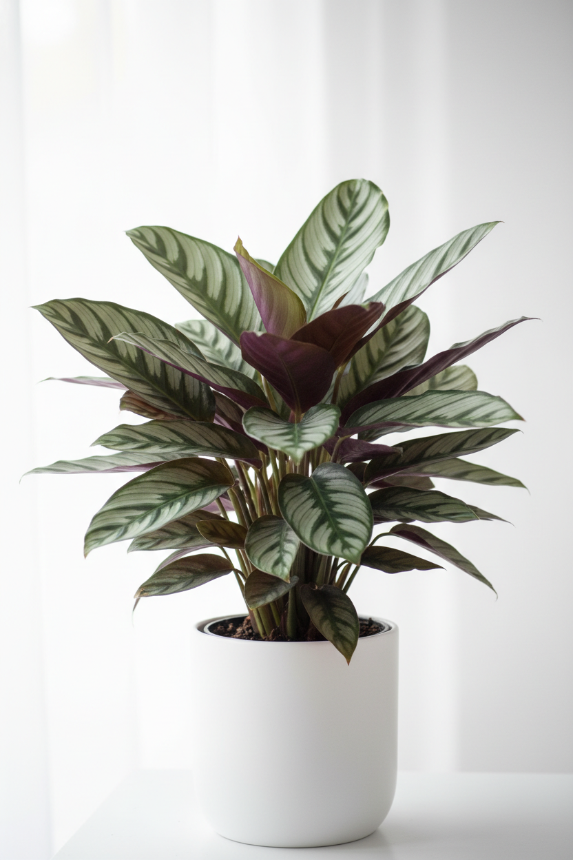 Calathea 'Beauty Star' - 6" Pot - NURSERY POT ONLY