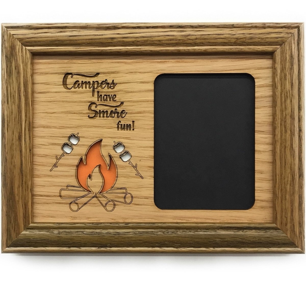 Campers Have Smore Fun Picture Frame - 5x7 Frame Holds 3x4 Photo