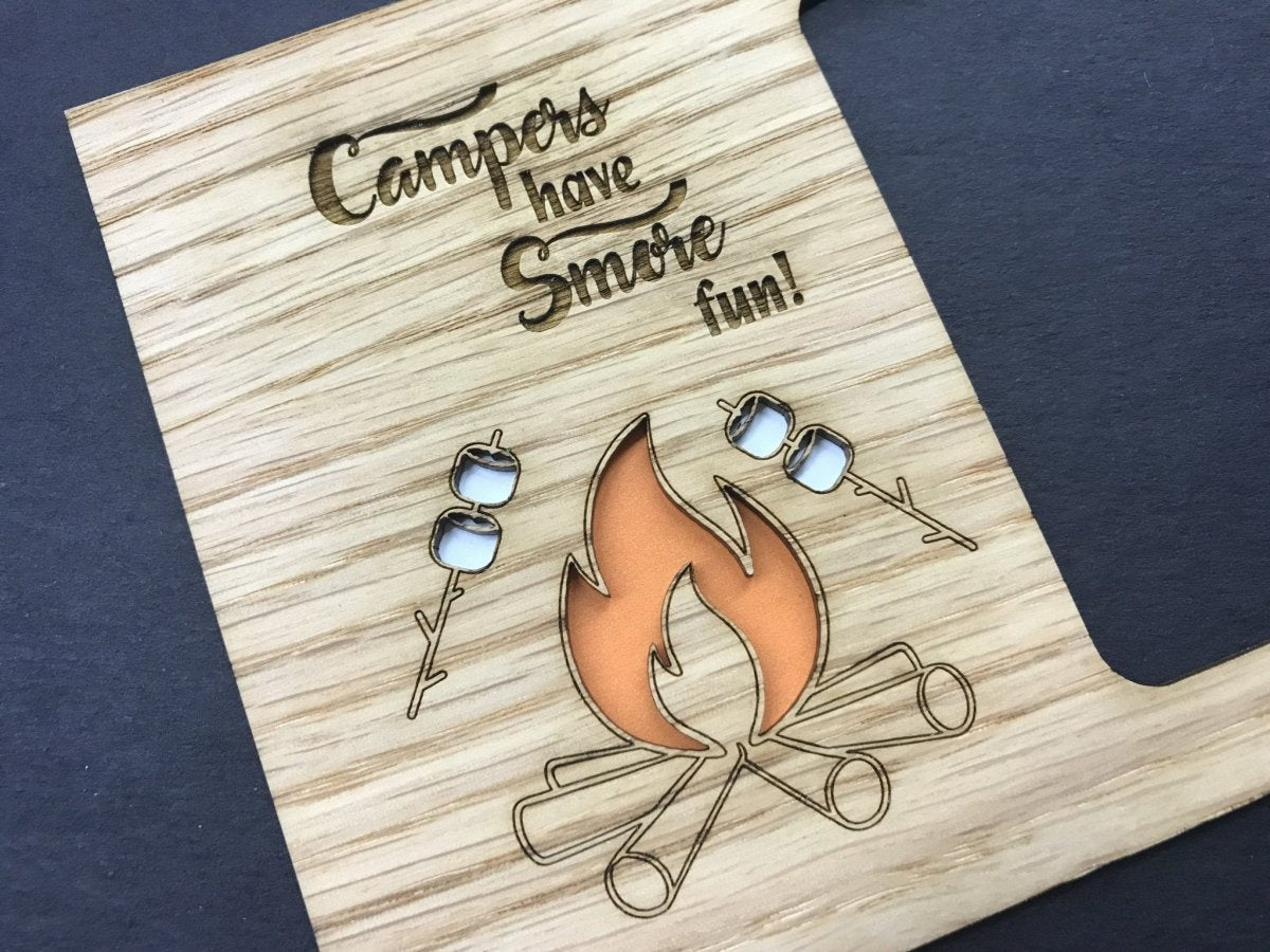 Campers Have Smore Fun Picture Frame - 5x7 Frame Holds 3x4 Photo