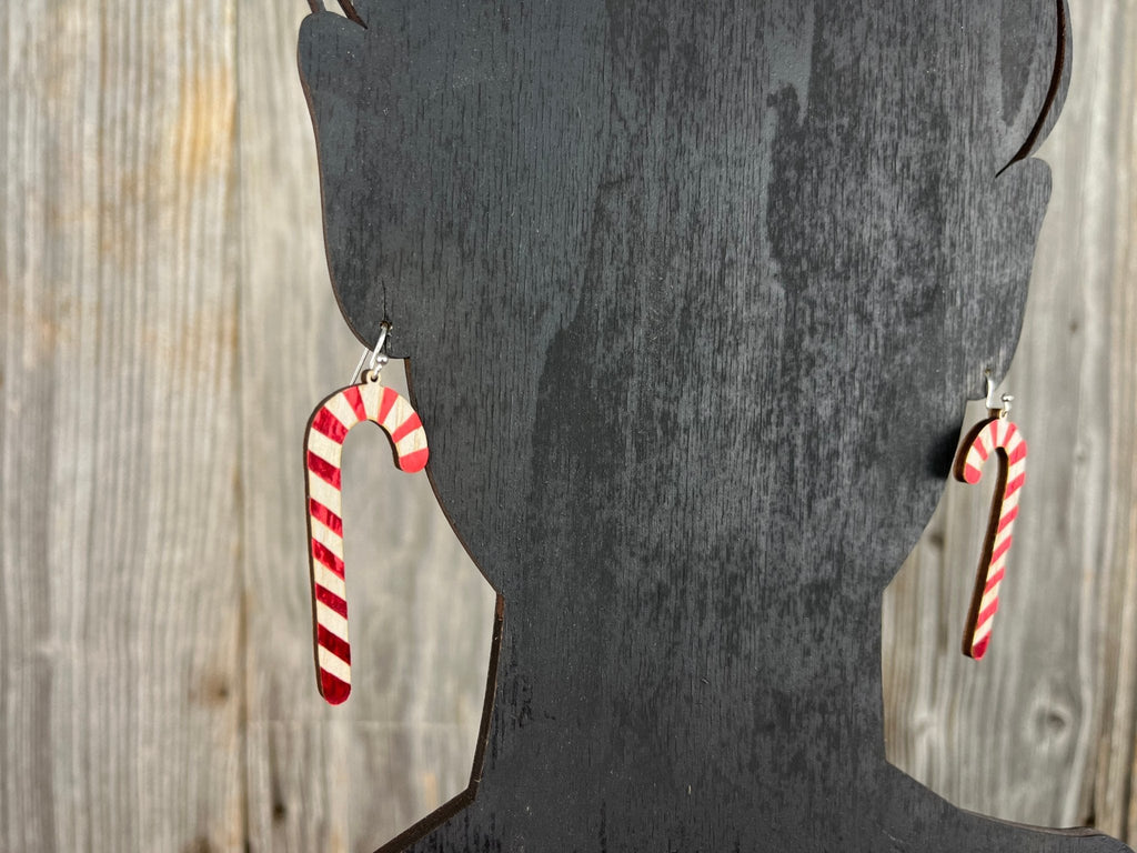 Candy Cane Earrings