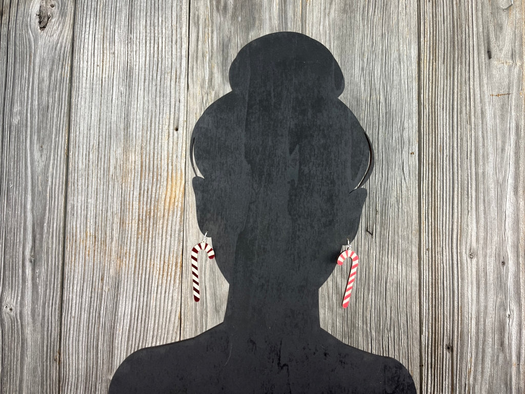Candy Cane Earrings