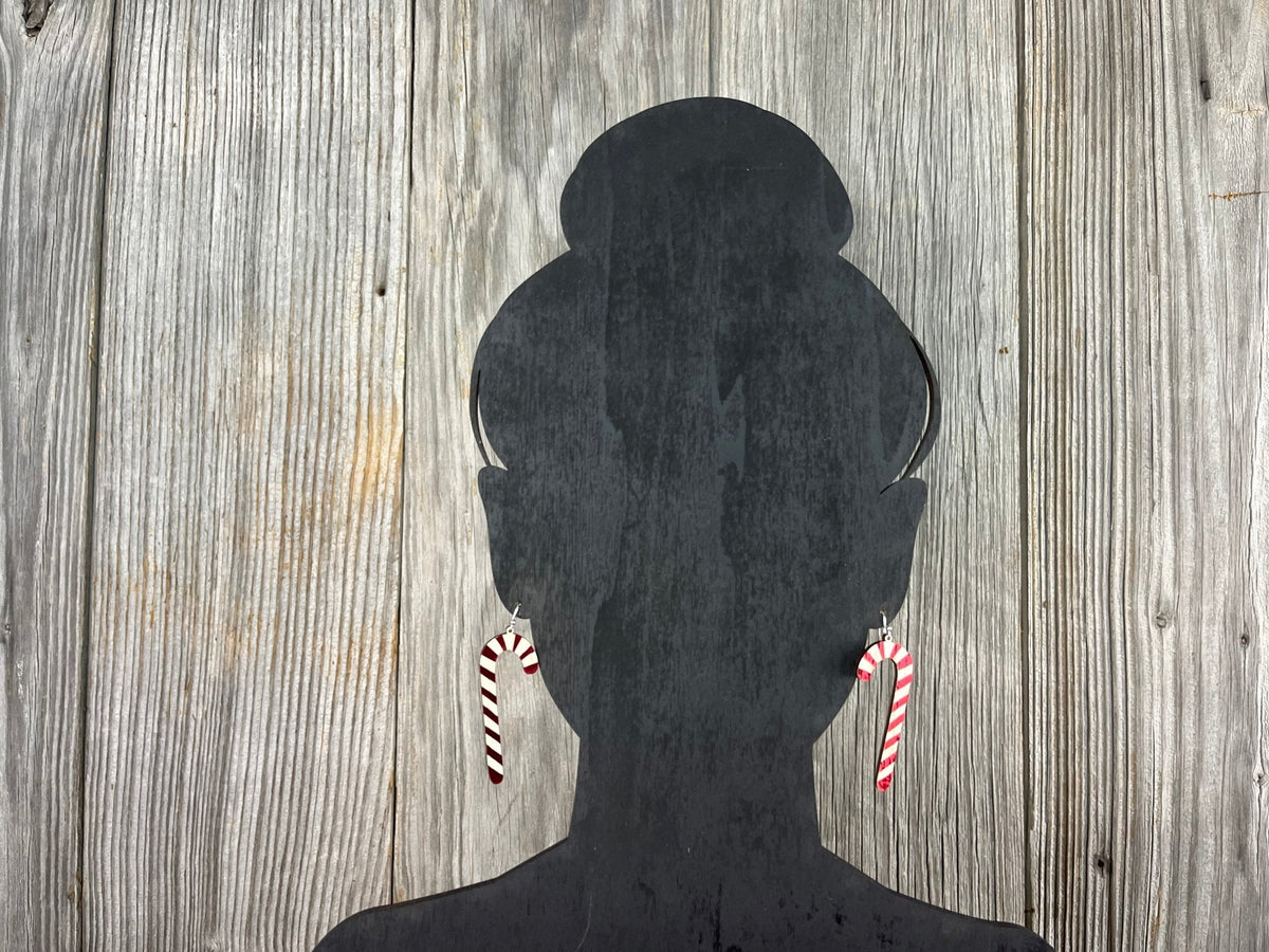 Candy Cane Earrings