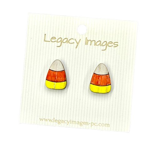 Candy Corn Earrings