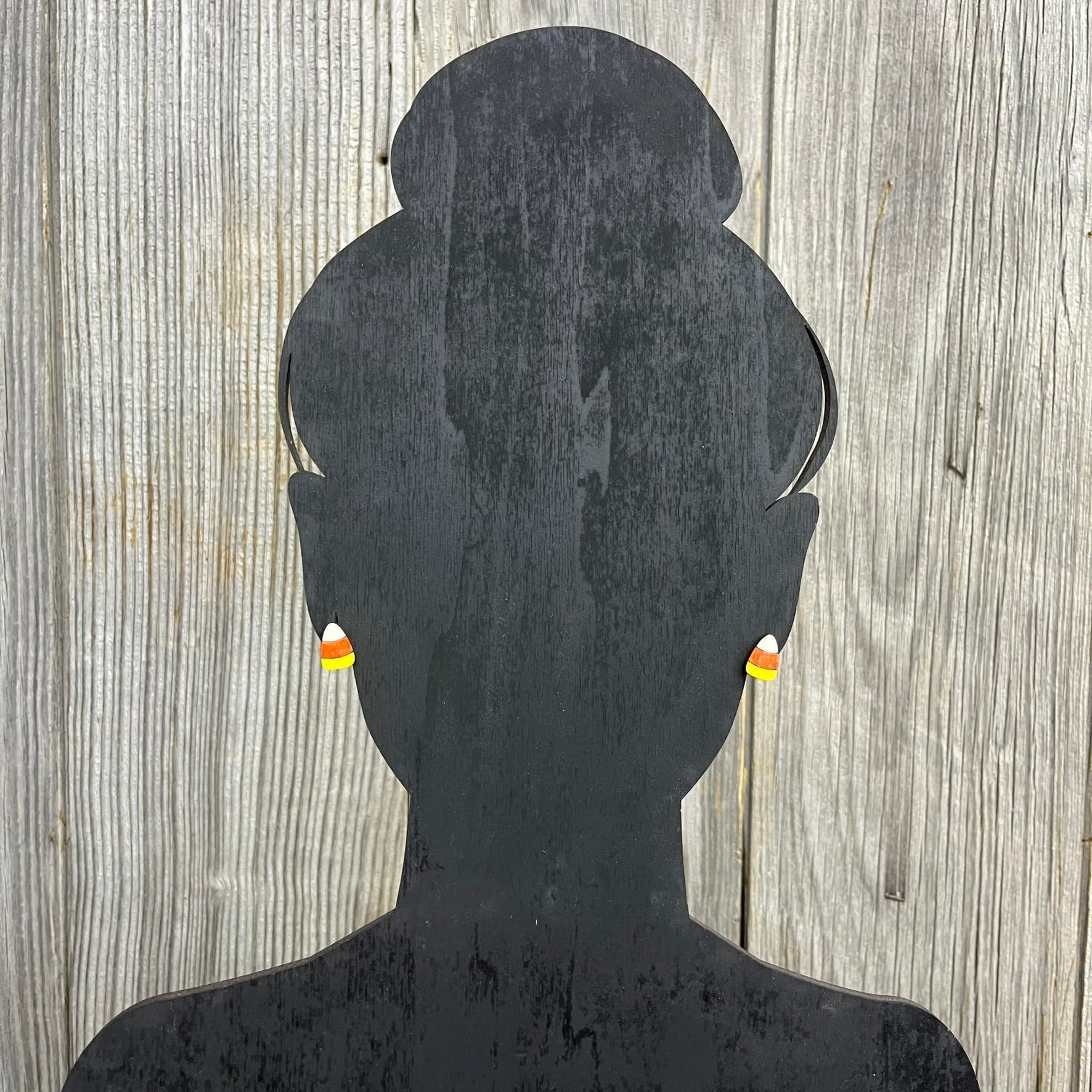 Candy Corn Earrings