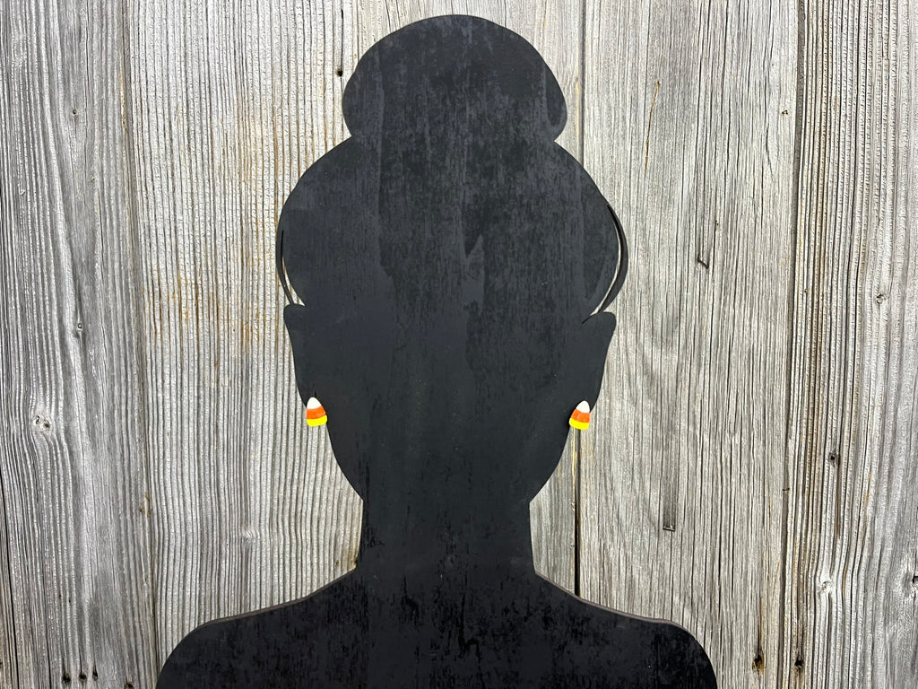 Candy Corn Earrings