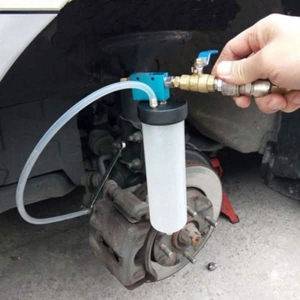 Car Brake System Fluid Bleeder Kit Hydraulic Clutch Oil Exchange One Man Tool