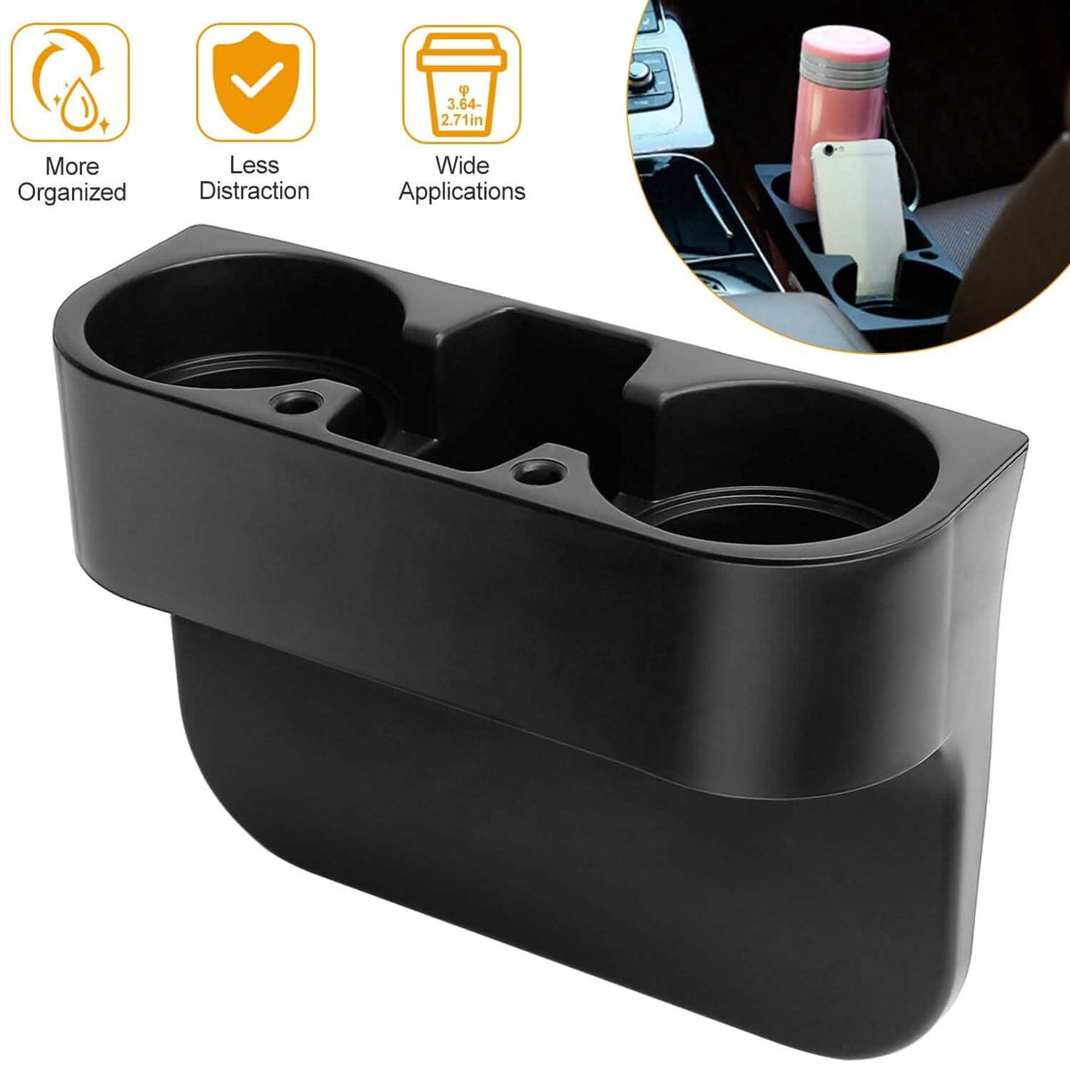 Car Seam Cup Holder Seat Gap Wedge