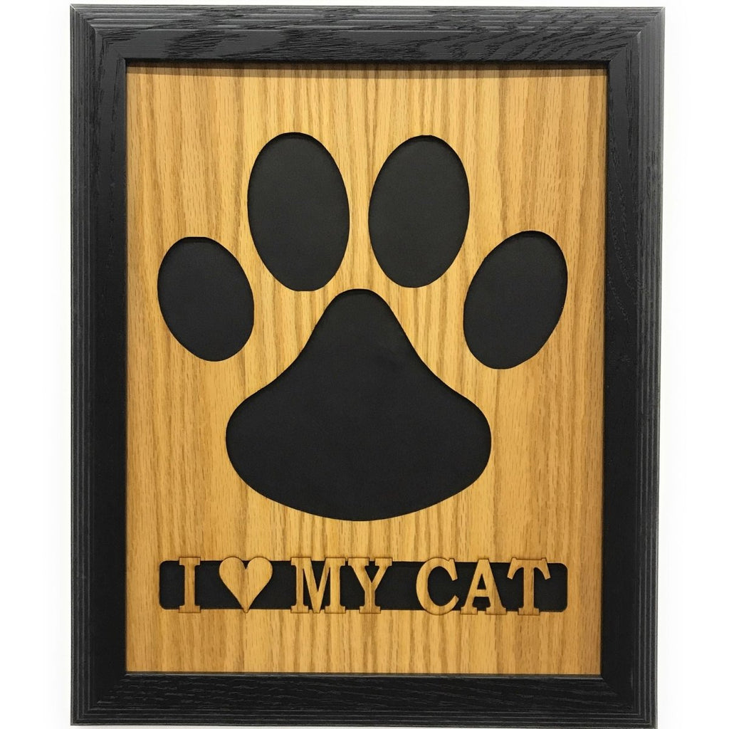 Cat Paw Print Picture Frame 11x14