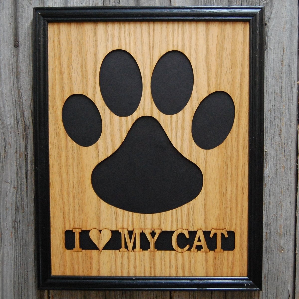Cat Paw Print Picture Frame 11x14