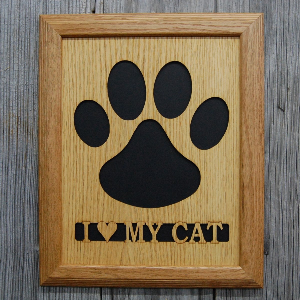 Cat Paw Print Picture Frame 11x14