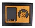 Cat Picture Frame - 5x7 Frame Hold 3x4 Photo