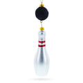 Striking Bowling Ball Glass Christmas Ornament