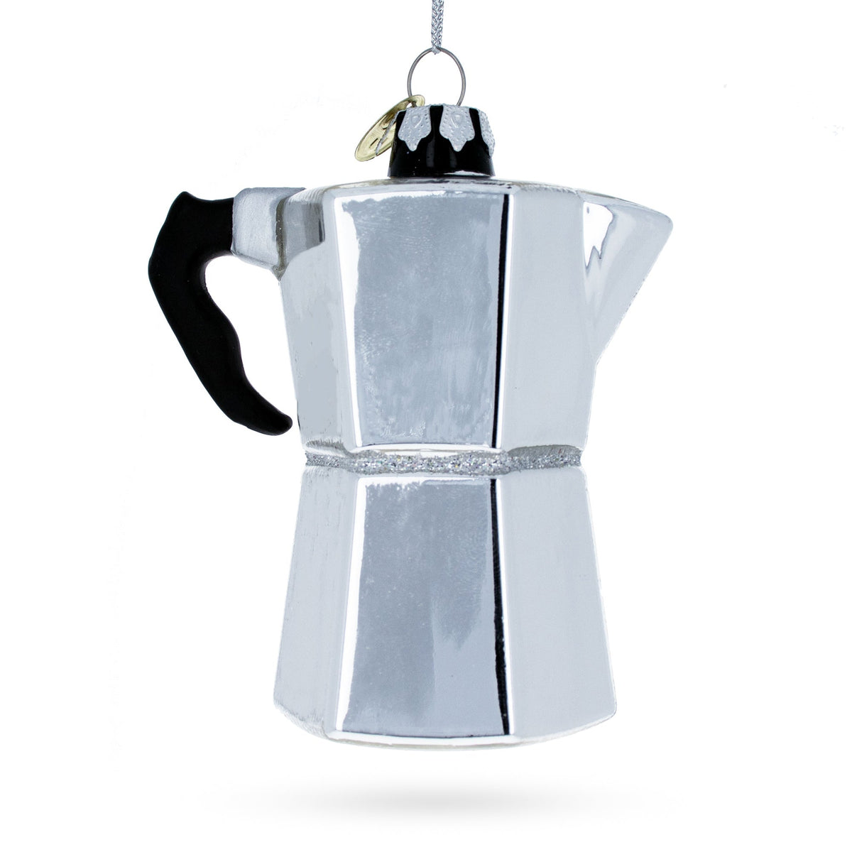 Espresso Maker Coffee Lover Glass Ornament Glass Christmas Ornament