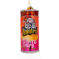 Potato Chips Glass Christmas Ornament