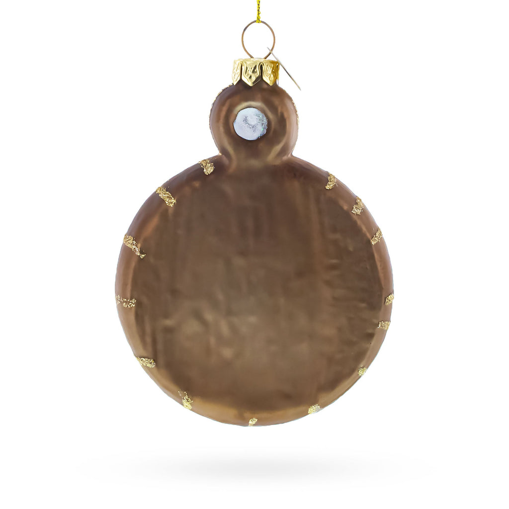 Charcuterie Board Glass Christmas Ornament
