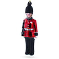 British Royal Guard British Glass Christmas Ornament
