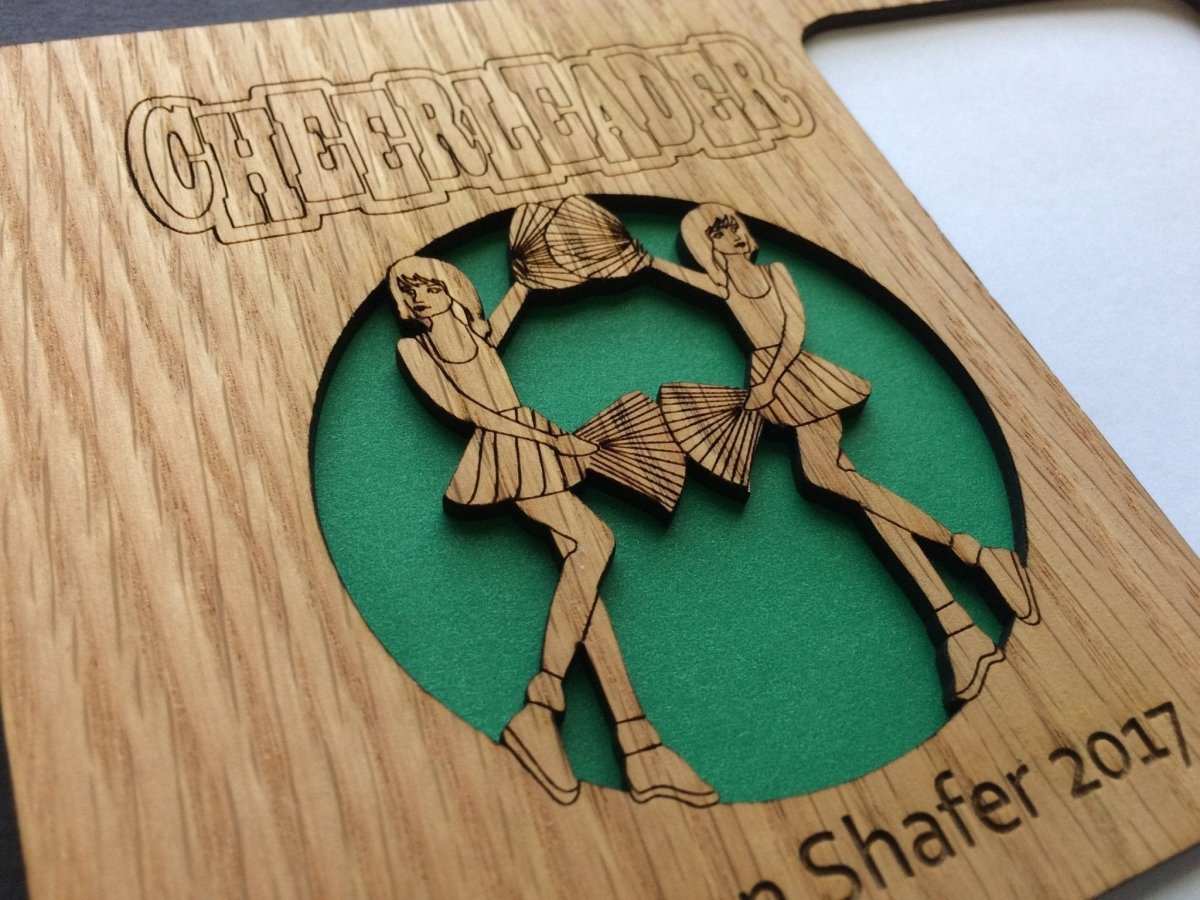 Cheerleading Picture Frame