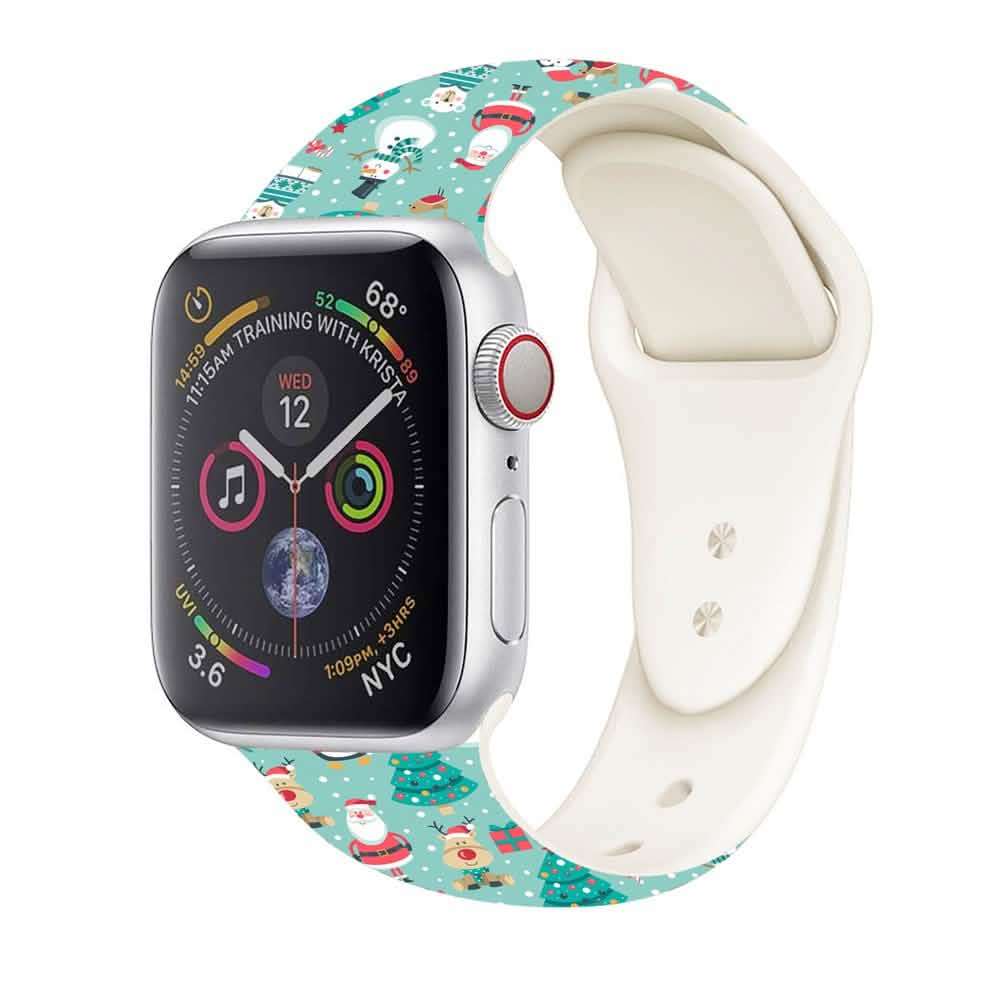Christmas Silicone Apple Watch Bands