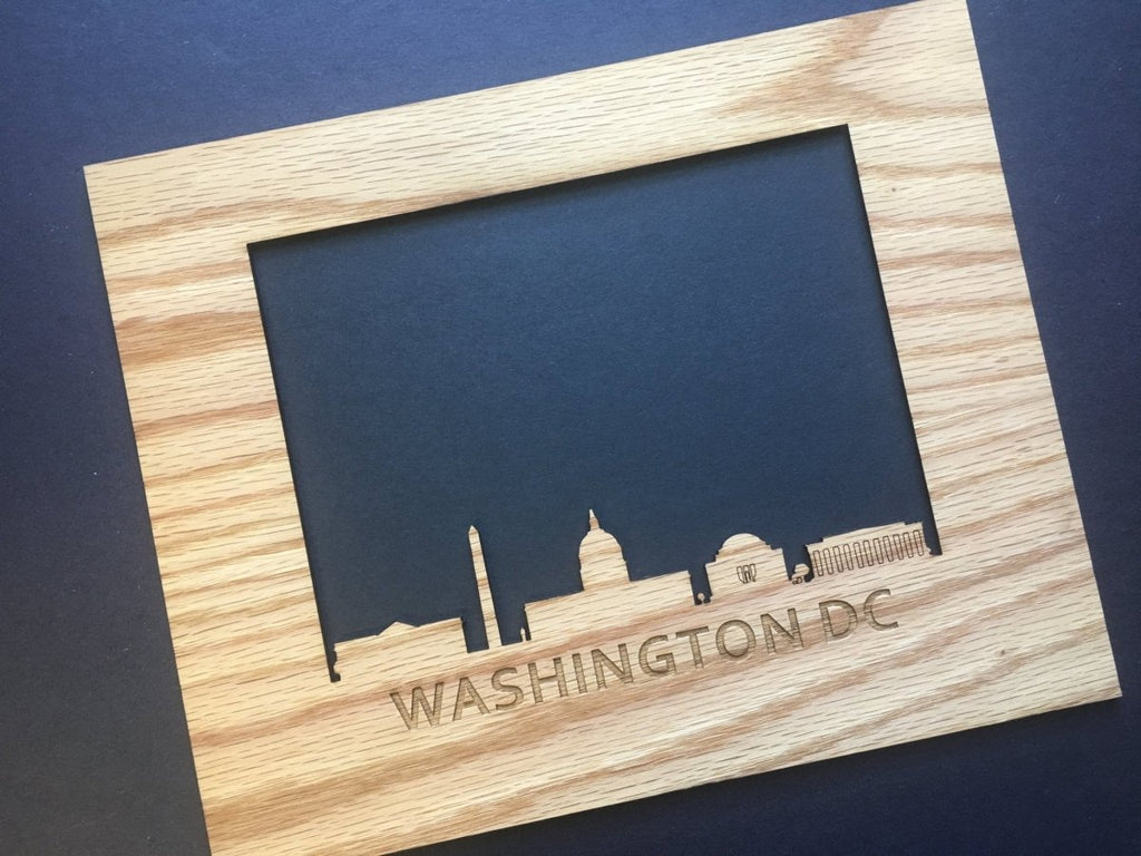 City Skyline Picture Frame - 8x10 Frame Hold 5x7 Photo