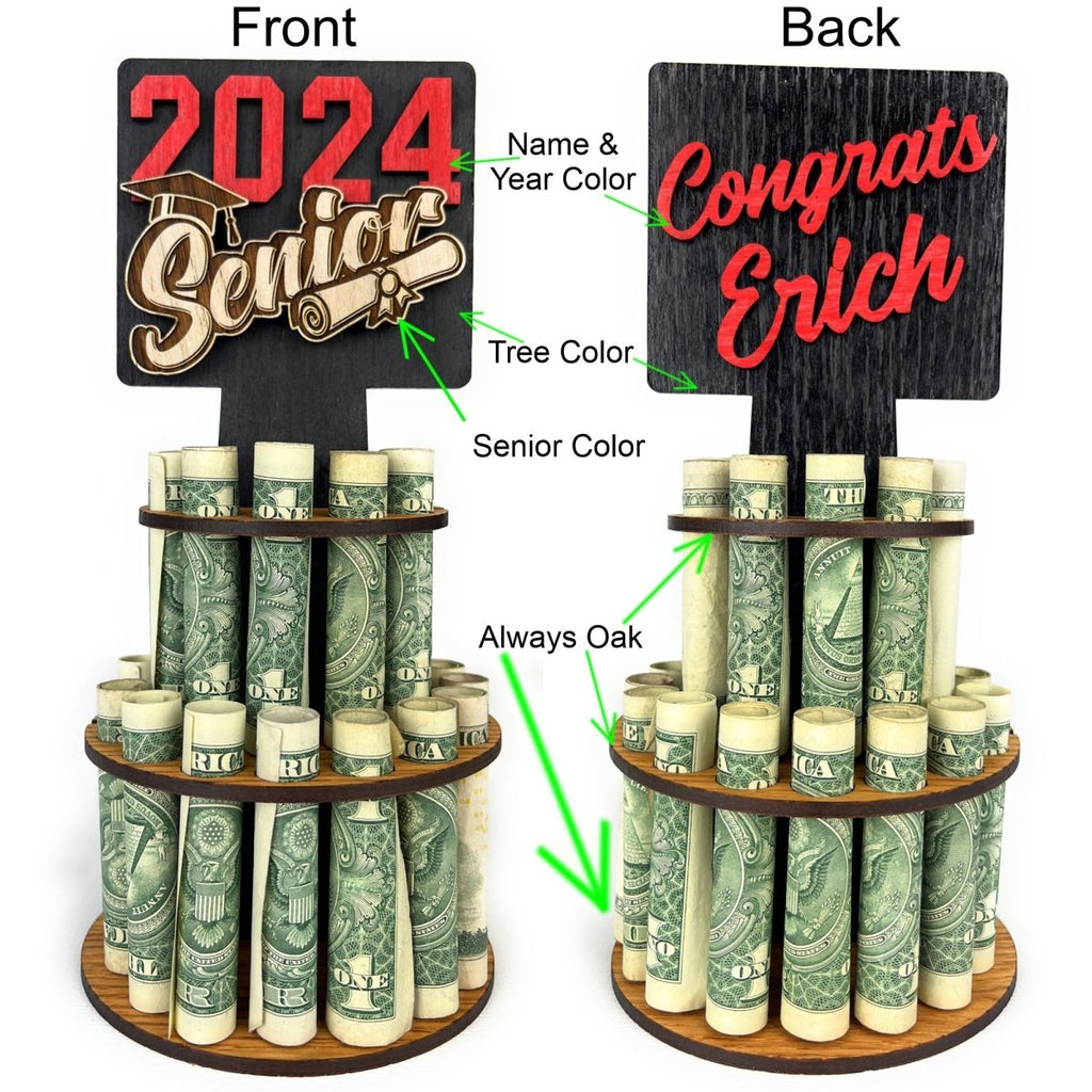 Class of 2026 Personalized Money Tree for Graduation