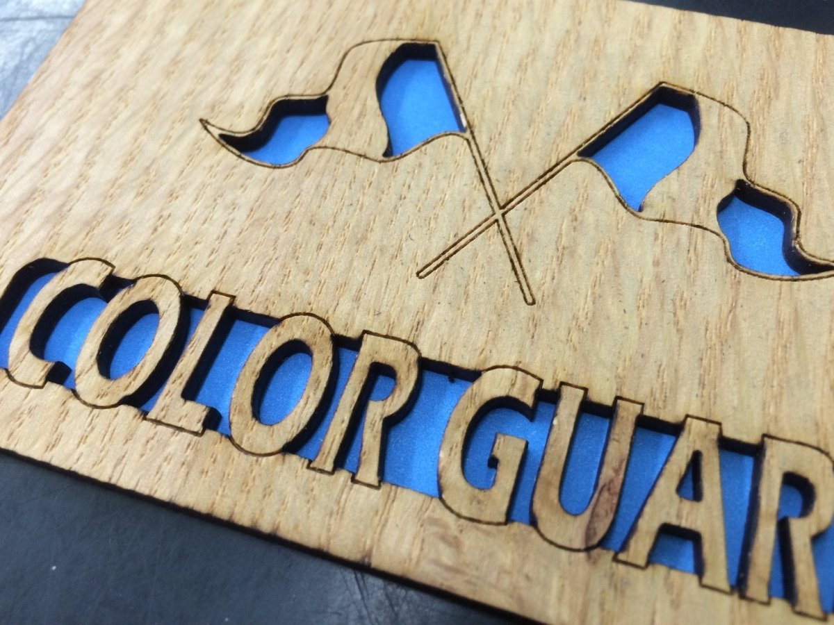 Color Guard Picture Frame