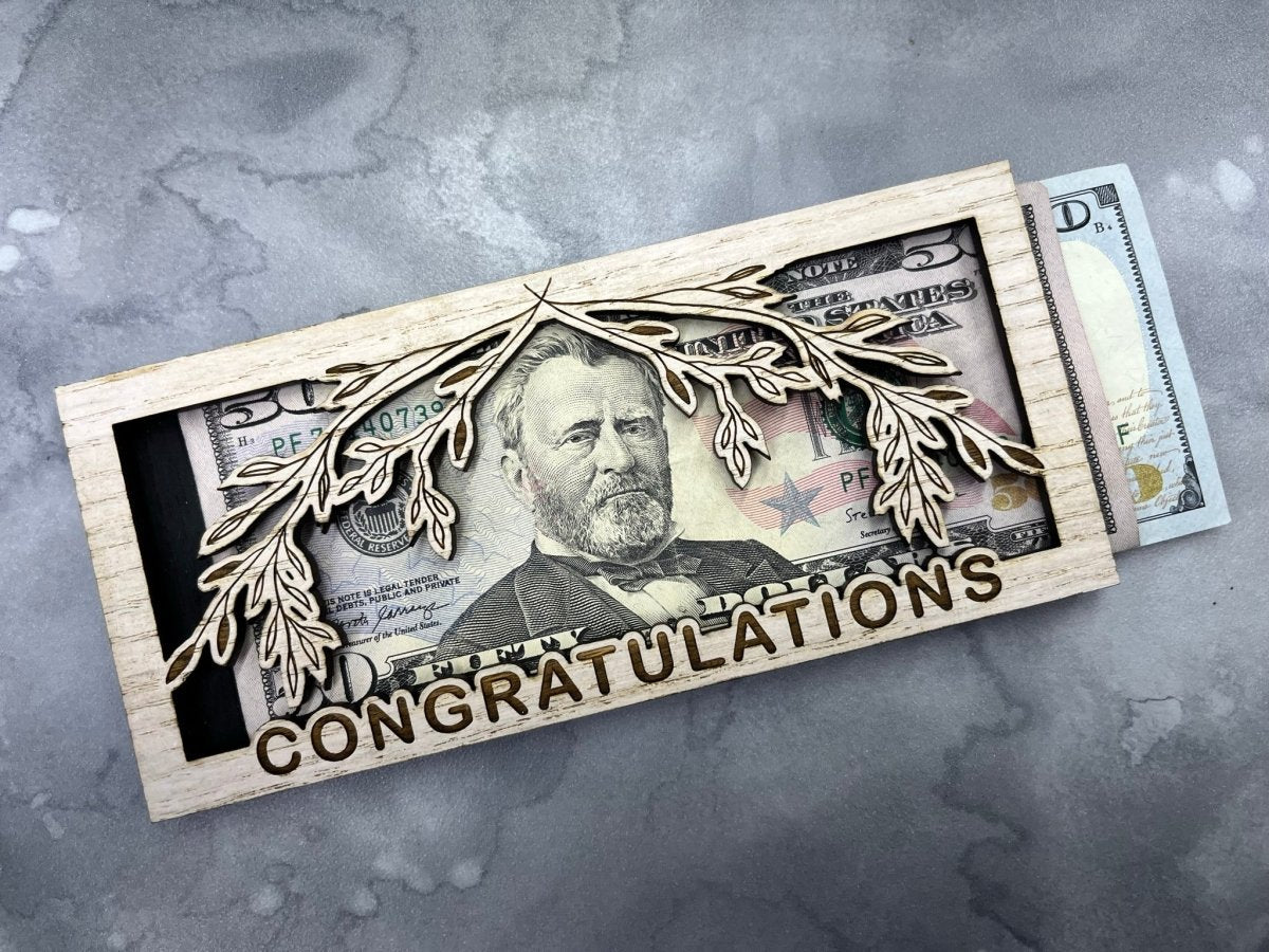 Congratulations Money Holder