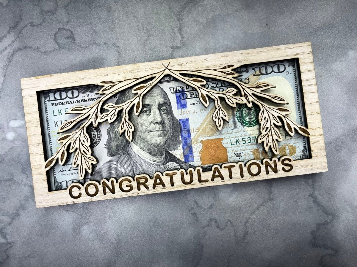Congratulations Money Holder