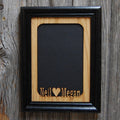 Couple's Name Picture Frame - 5x7 Frame Holds 4x6 Photo