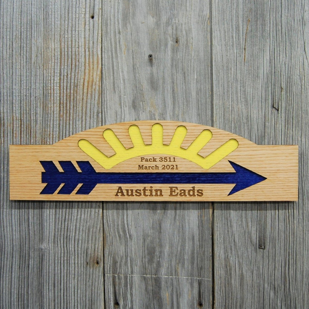 Cub Scout Arrow of Light Award Plaque