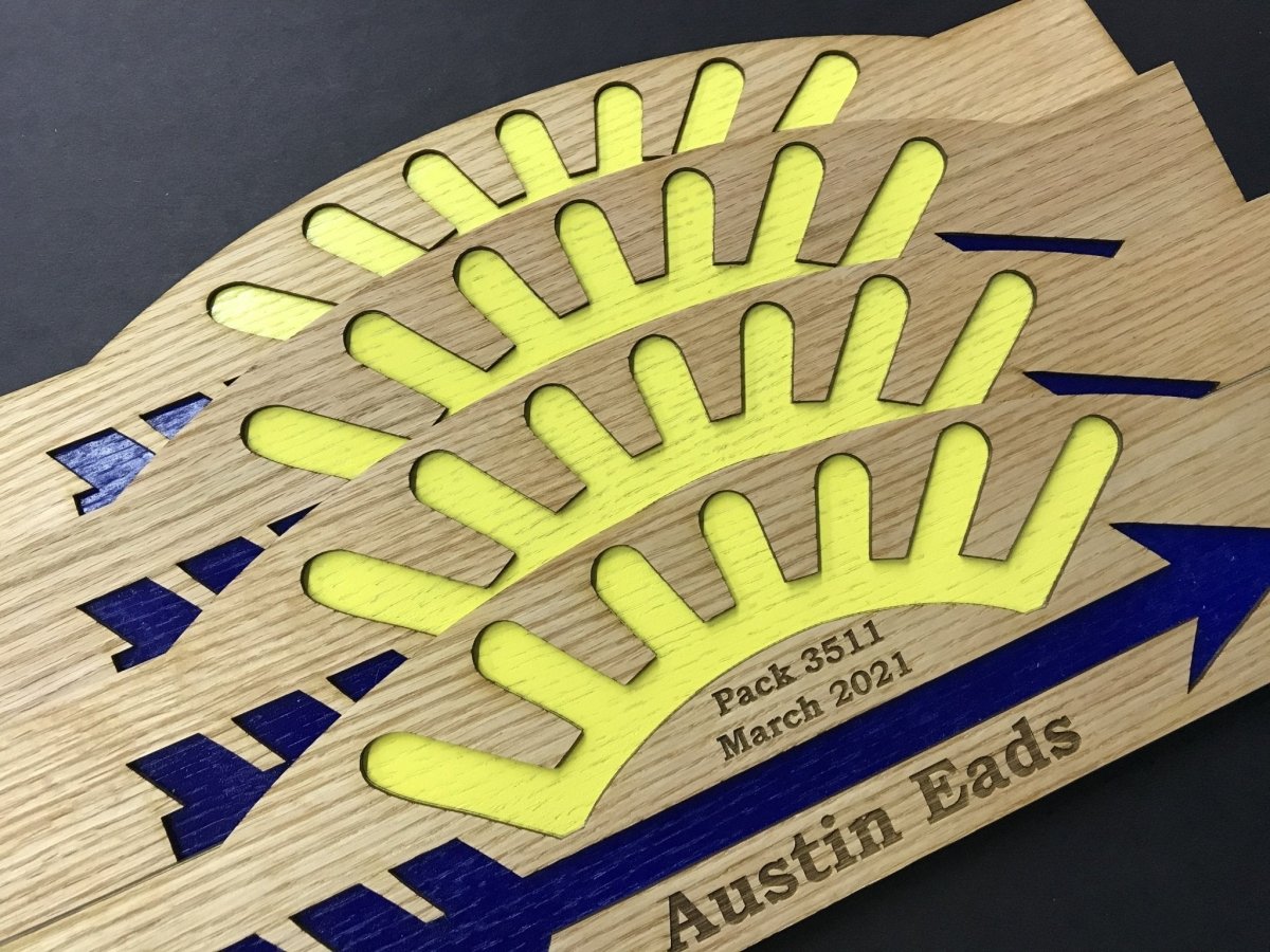 Cub Scout Arrow of Light Award Plaque
