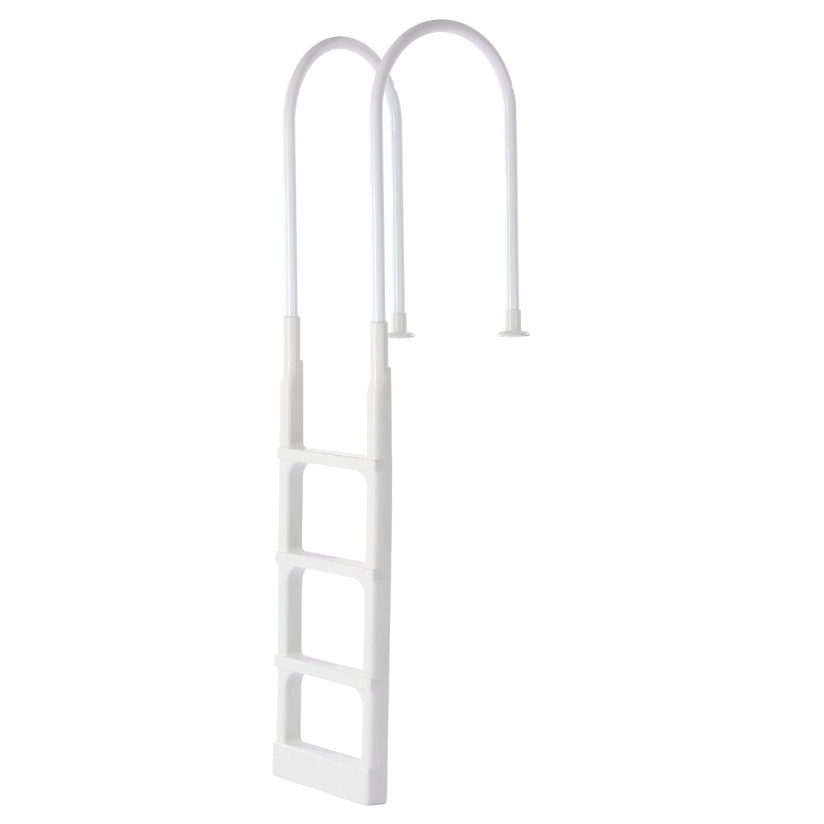Pool Ladder Thickened 4-Step & 2 Handrails of 300 lb Capacity for 48-54 In Pool