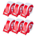 Clear Packing Tape 6 Rolls 65 Yards Clear Shipping Tape with Dispenser 2.7 Mil