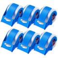 Clear Packing Tape 6 Rolls 25 Yards Clear Shipping Tape with Dispenser 2.7 Mil