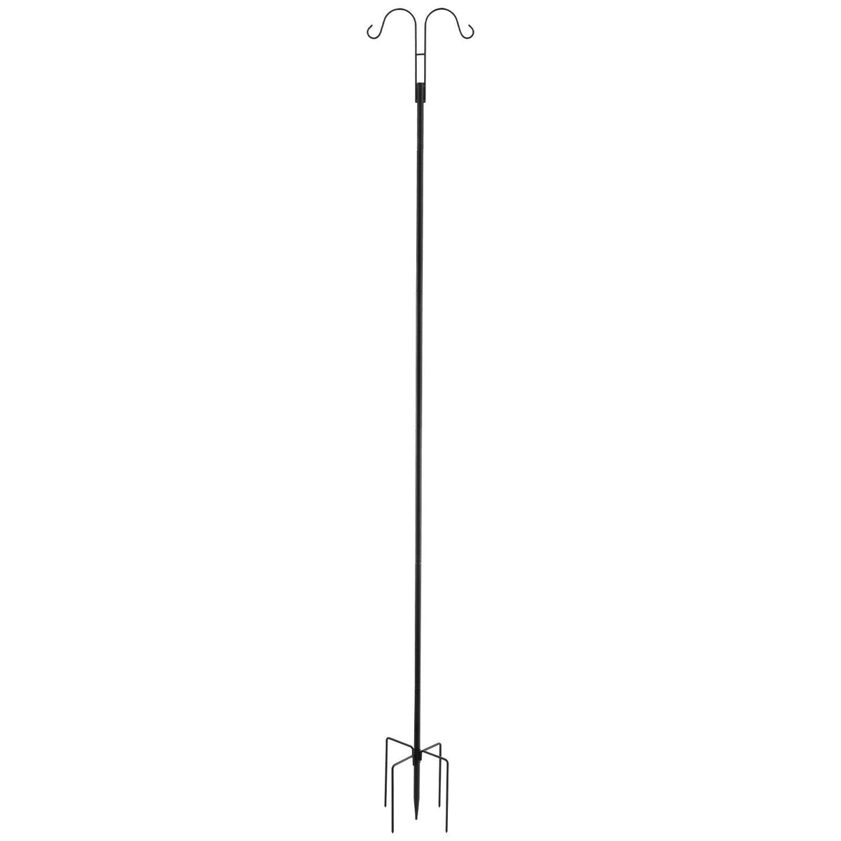 Double Shepherds Hook 8 Pack 92 Inch Heavy Duty Bird Feeder Pole
