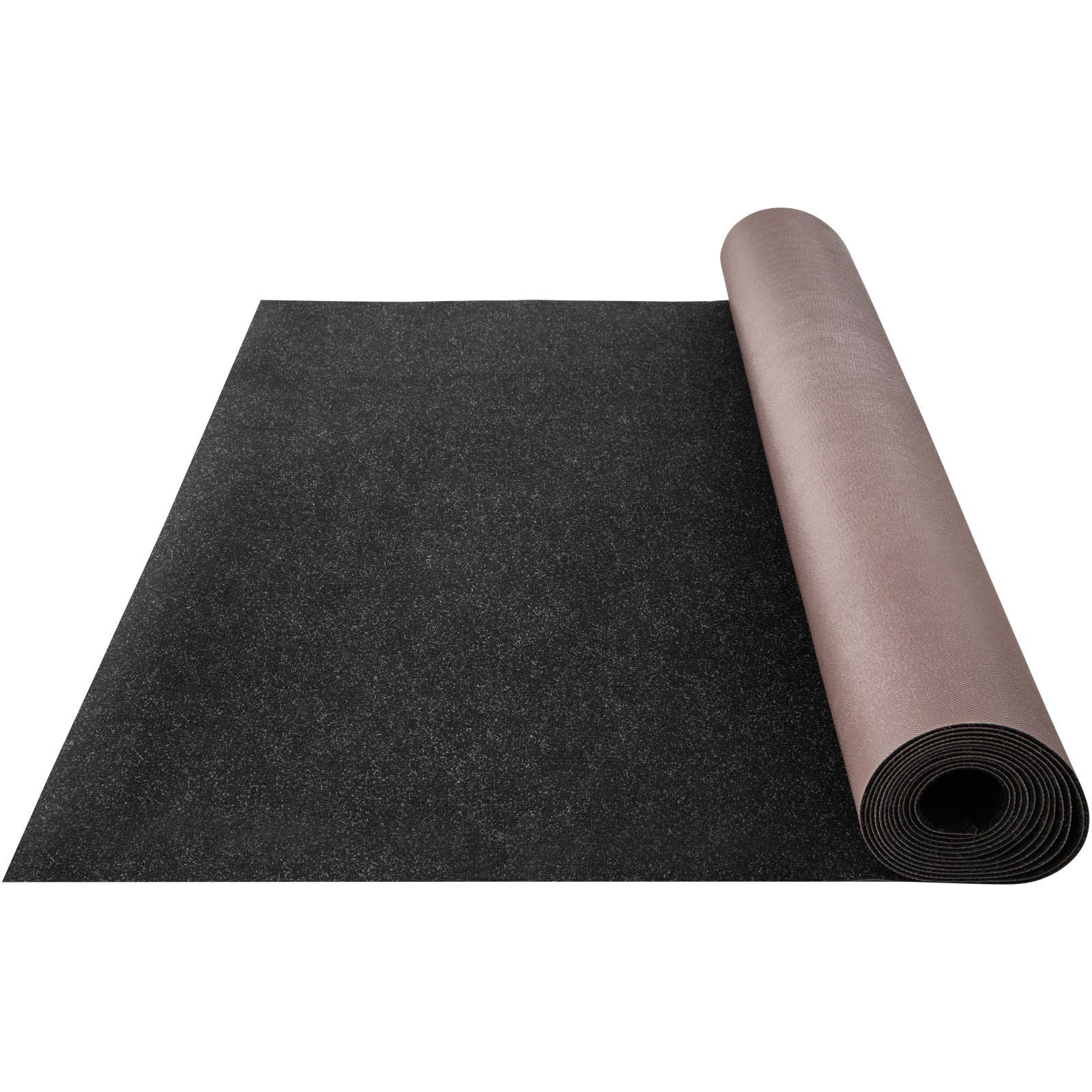 Marine Carpet, 6 x 36 ft Boat Carpeting, Charcoal Black Marine Grade Boat Carpet, Indoor/Outdoor Marine Carpeting w/ Water-proof TPR Backing, Water-proof Carpet Roll for Home, Patio, Porch, Deck